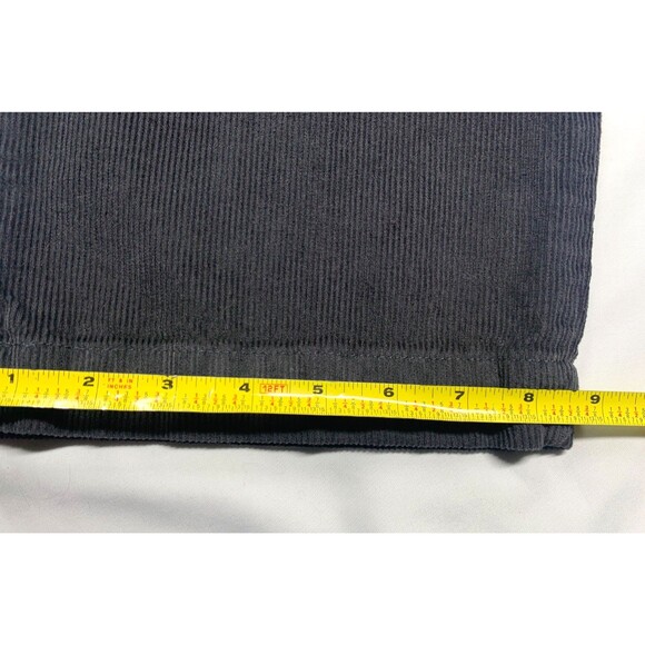 Poetry Corduroy Trouser Linen Cotton Cord Gray Sz US 8 Wide Leg High Rise Pants - Picture 9 of 10
